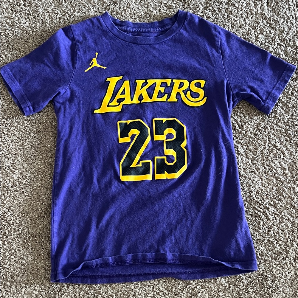 Kids LeBron James Purple T-Shirt